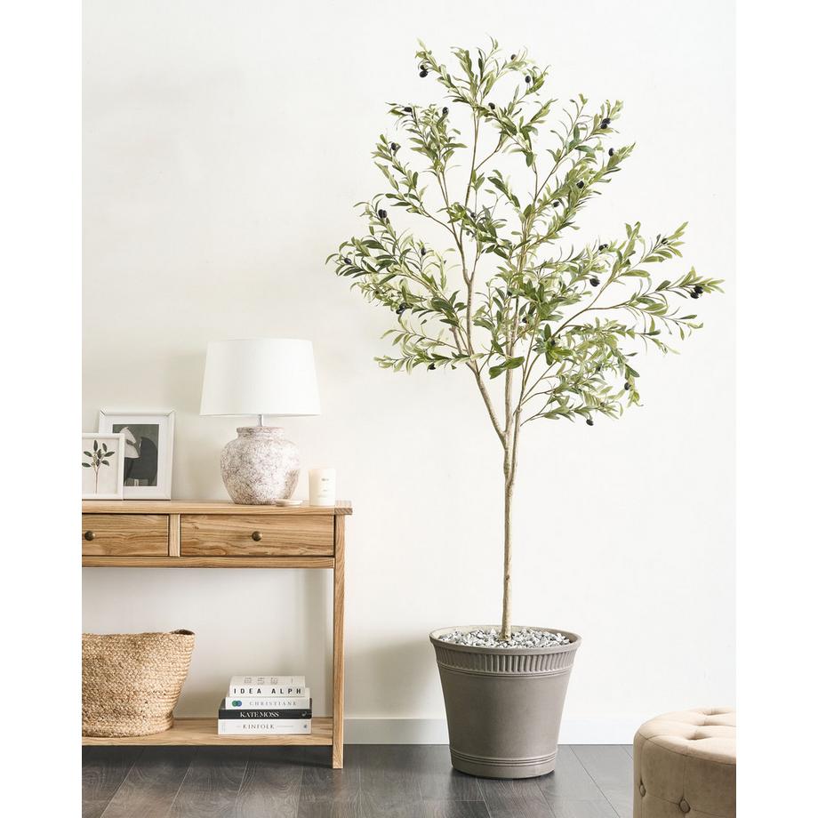 Beliani Plante artificielle en Matière synthétique OLIVE TREE  