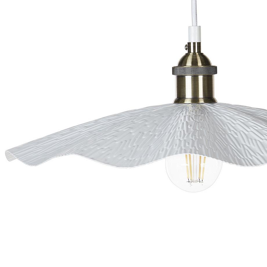 Beliani Lampe suspension en Métal  PHILS  
