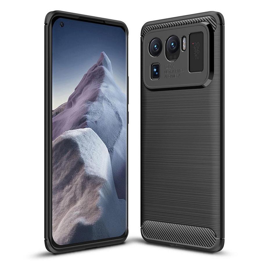 Cover-Discount  Xiaomi Mi 11 Ultra - Cover In Metallo Carbon Look 