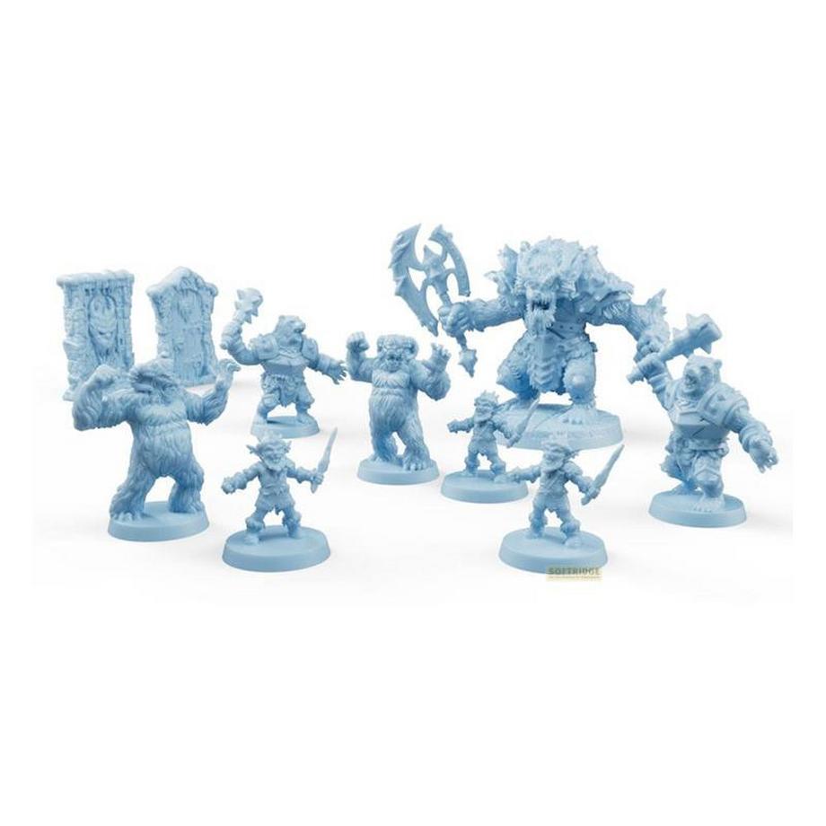 Hasbro  HeroQuest Brettspiel-Erweiterung The Frozen Horror Abenteuerpack englisch 