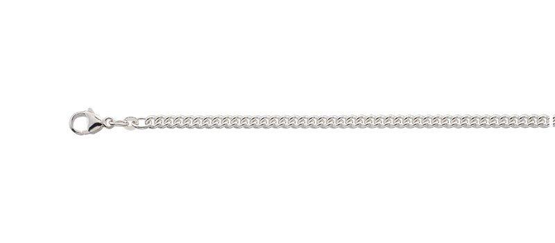 MUAU Schmuck  Collier Rundpanzer Silber 925, 4mm, 55cm 