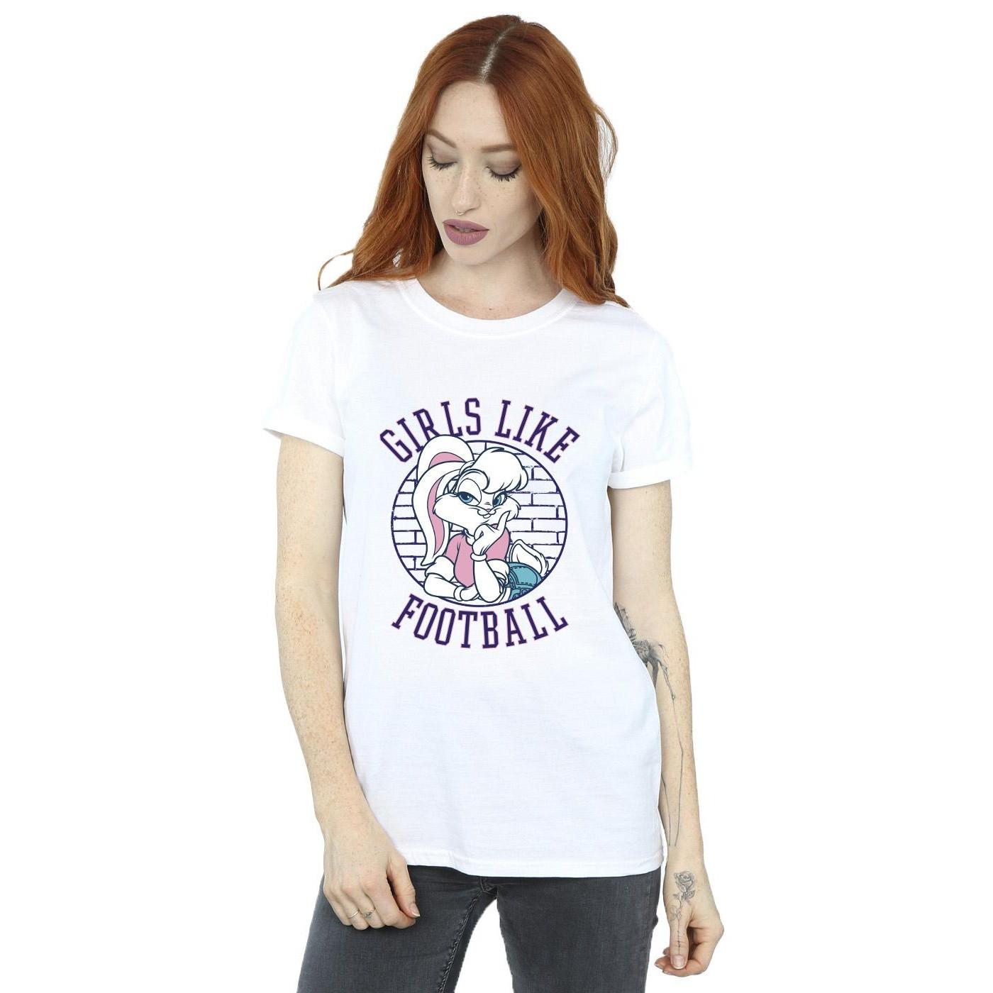 LOONEY TUNES  Tshirt GIRLS LIKE FOOTBALL 