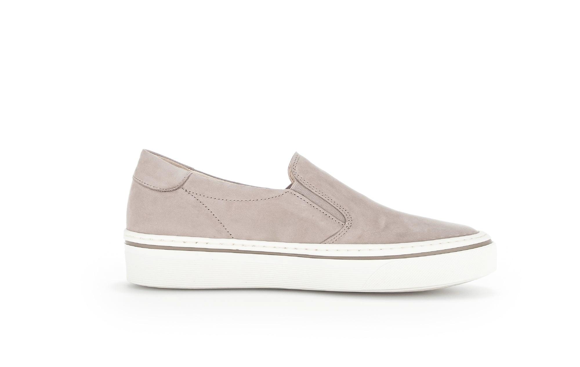 Image of - Nubuk Loafer Damen Grau 36