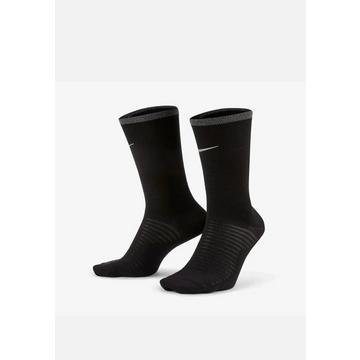 Spark Lightweight Crew Running Socks Black