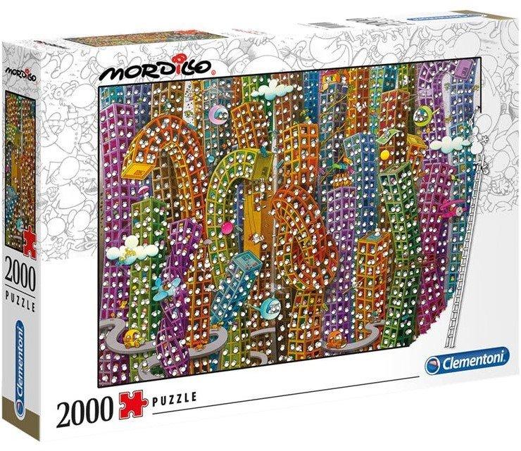 Image of Mordillo Puzzel 2000 Jungle Multicolor