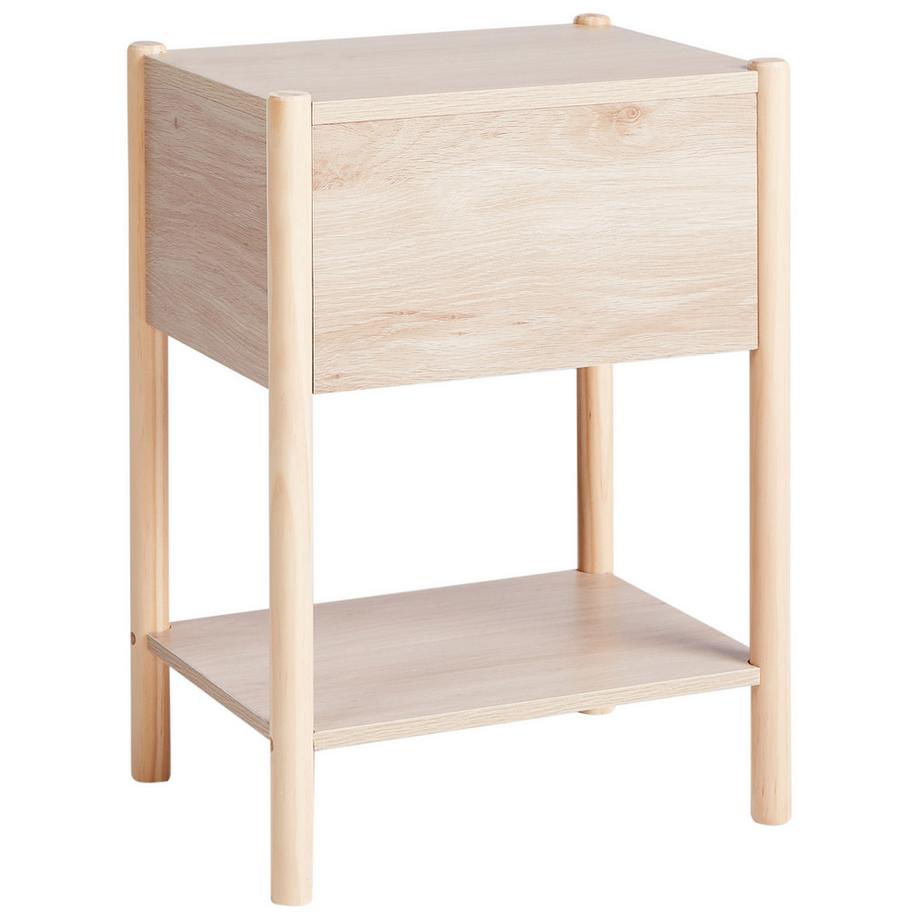 Beliani Comodino 1 cassetto en Fibra a media densità (MDF)  HOLDERVILLE  