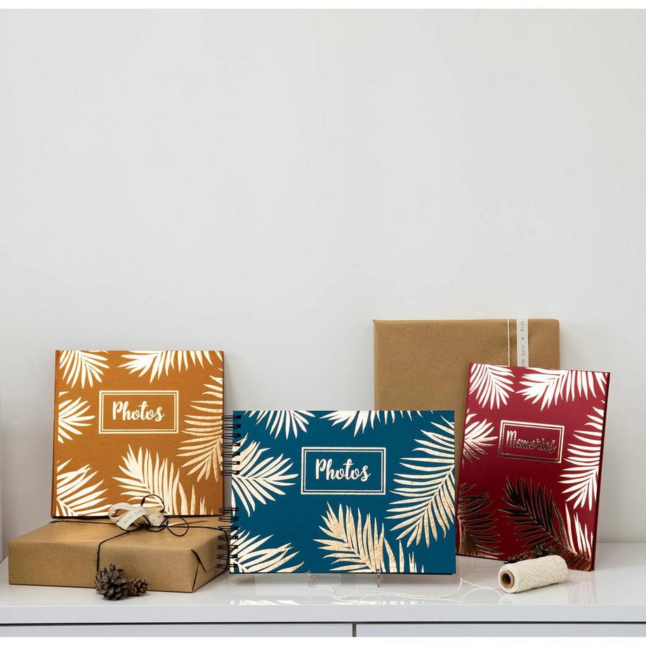 Exacompta Album photo à spirales 50 pages noires - Format 32x22cm - PALMA  