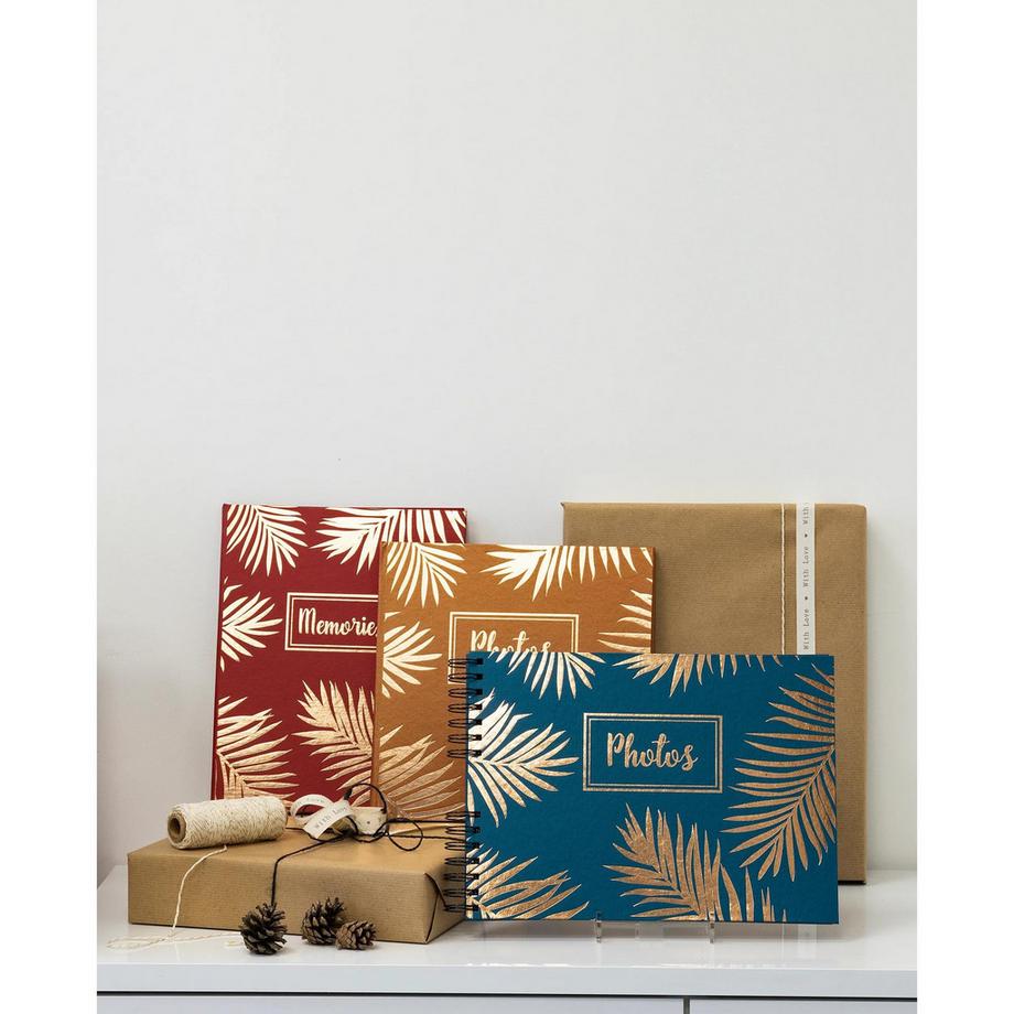 Exacompta Album photo à spirales 50 pages noires - Format 32x22cm - PALMA  