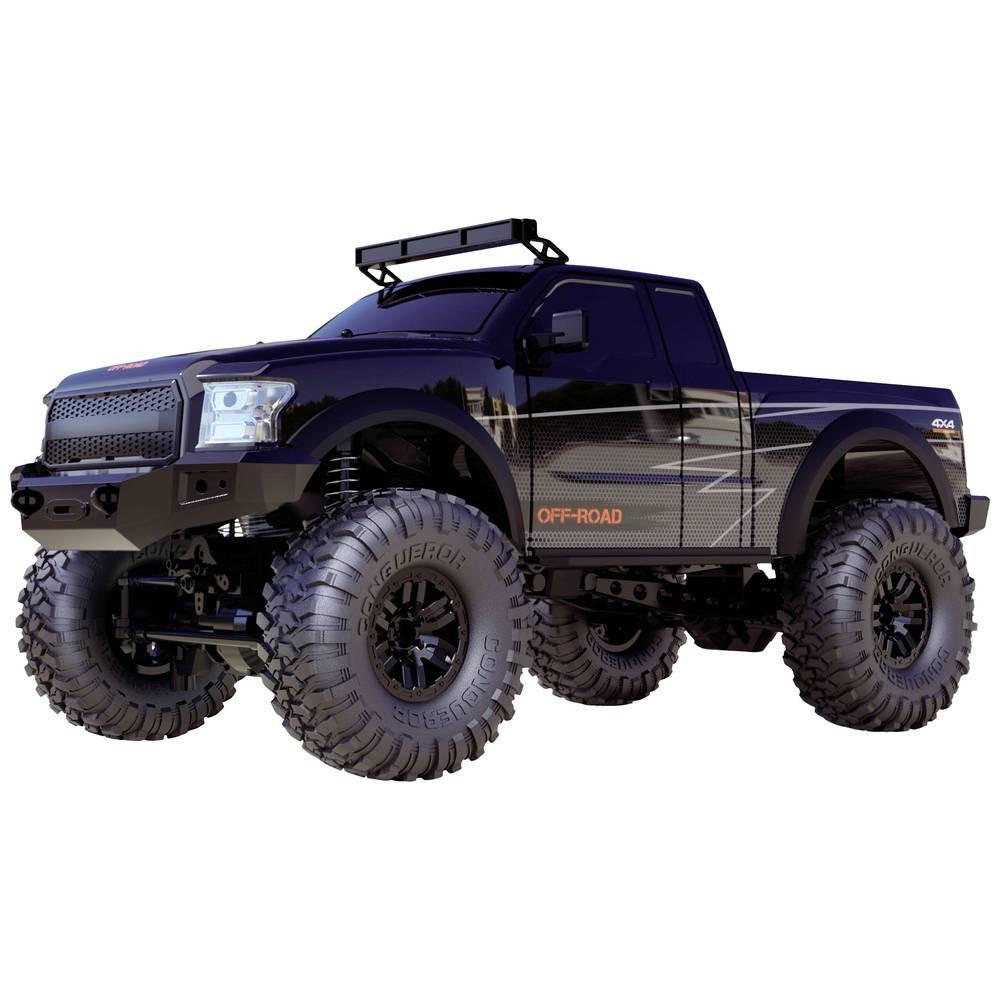 Image of Dirt Climbing PickUp Crawler 4WD 1:10 RTR Schwarz