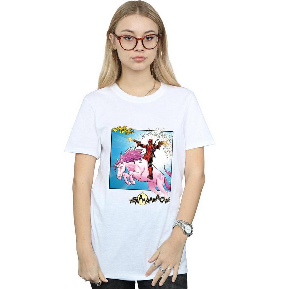 MARVEL Hey You Grafikdruck T-Shirt  