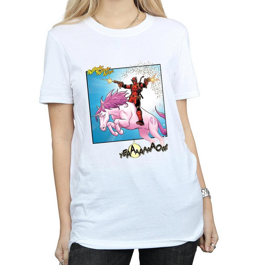MARVEL Hey You Grafikdruck T-Shirt  