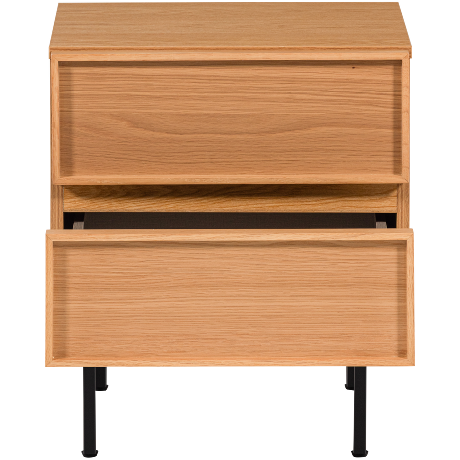 mutoni Table de nuit Tours nature 45x51  