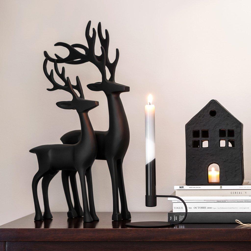 Villeroy&Boch Hirsch groß Black XMAS  