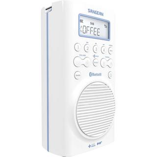 SANGEAN  Sangean H205D Radio da bagno DAB+, FM Bluetooth impermeabile Bianco 