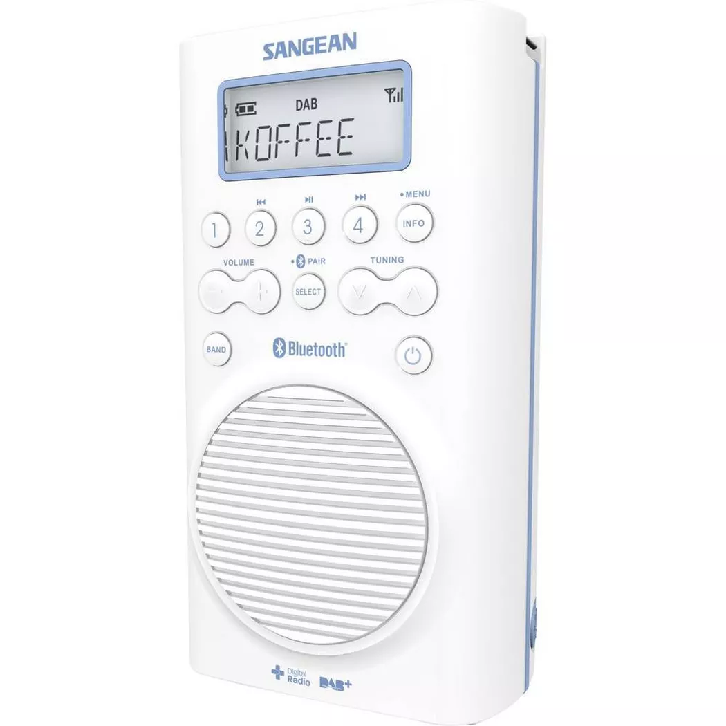 SANGEAN -  Badradio, Weiss