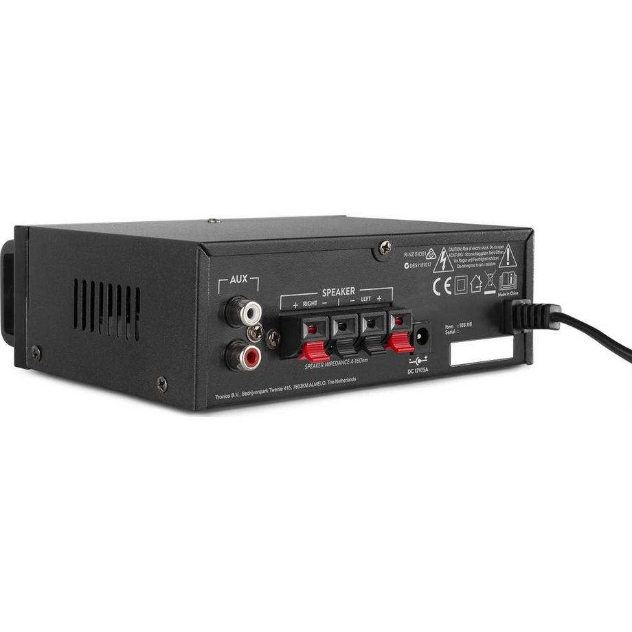 MAX  Max AV340 2.0 canali Casa Nero, Rosso 