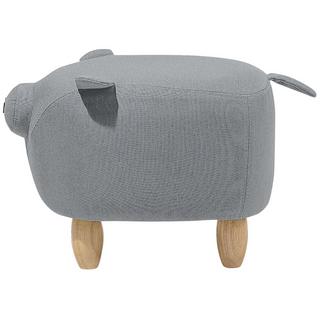 Beliani Hocker aus Polyester Modern PIGGY  