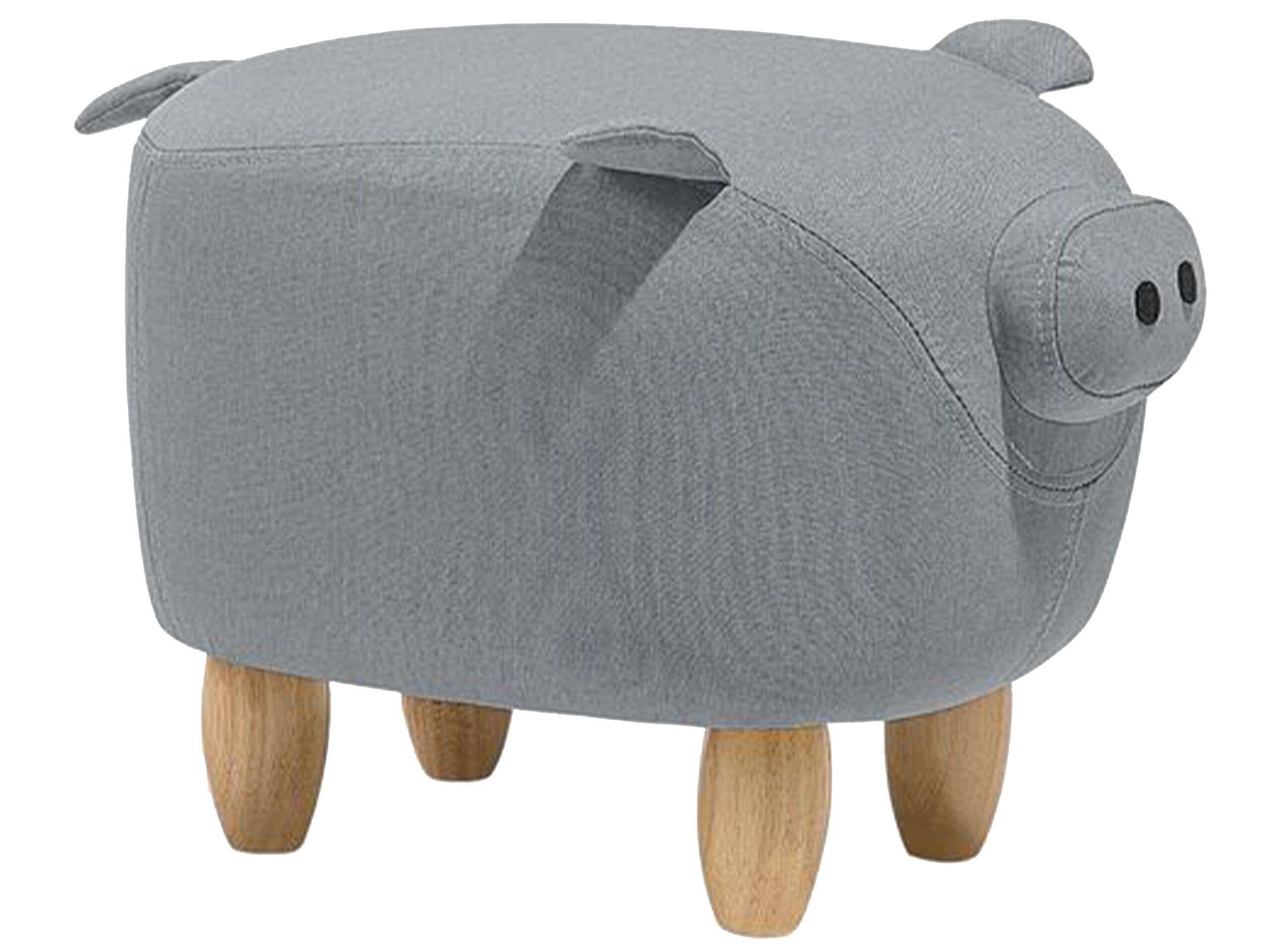 Beliani Repose-pied en Polyester Moderne PIGGY  