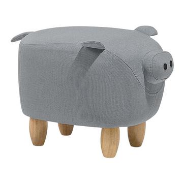 Tabouret animal en Tissu Moderne PIGGY