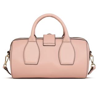 Kate Lee  Bowling-Tasche Frola mit Hand- oder Schulterriemen aus nude Leder 