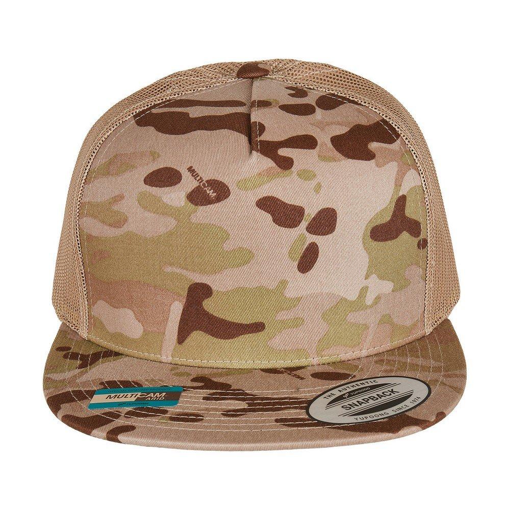 Image of Unisex Adult Trucker Cap Damen Tan ONE SIZE