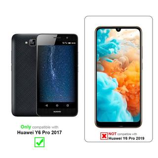 Cadorabo  Housse compatible avec Huawei Y6 PRO 2017 - Coque de protection en silicone TPU flexible 