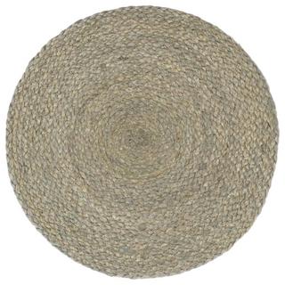 VidaXL Napperons  pcs rond jute jute  