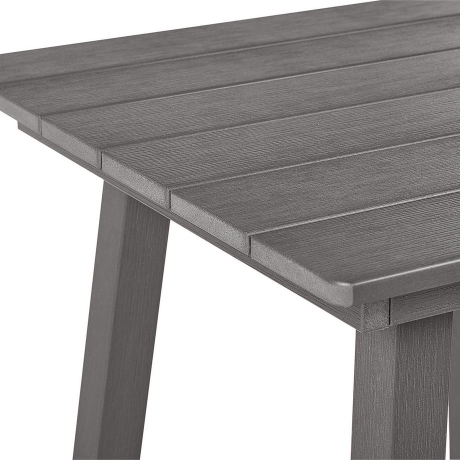 Beliani Garten Bartisch aus Kunststoff  ADIRONDACK  