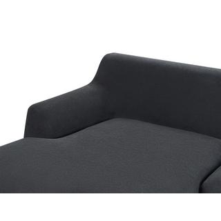 Beliani Divano angolare versione destra en Tessuto Scandinavo SOSJO  