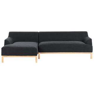 Beliani Divano angolare versione destra en Tessuto Scandinavo SOSJO  