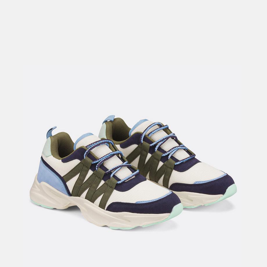 La Redoute Collections  Mehrfarbige Sneakers mit dicker Sohle 