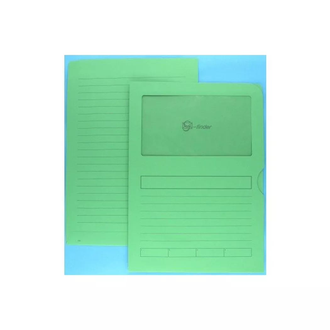 GOESSLER – Organisationsmappen 220x310mm 2803 grün 100 Stück, 21cm, Grün