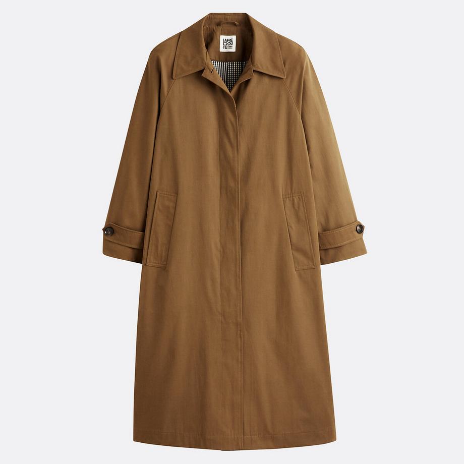 La Redoute Collections Oversize Trenchcoat mit Knopfleiste  