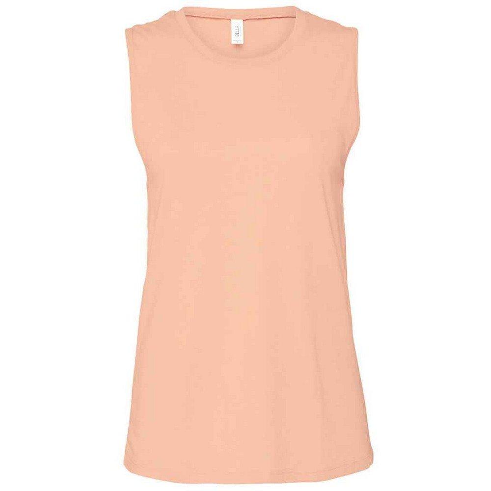 Image of Ärmelloses Oberteil Unisex Pfirsich S