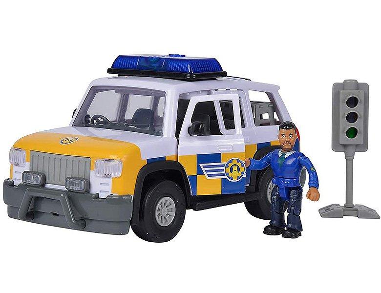 Image of Feuerwehrmann Sam Polizeiauto 4x4 mit Figur