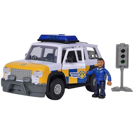 Simba  Feuerwehrmann Sam Polizeiauto 4x4 mit Figur 