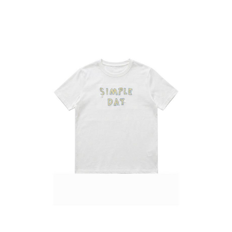 Chiara Ferretti Simple Day Grafikdruck T-Shirt  