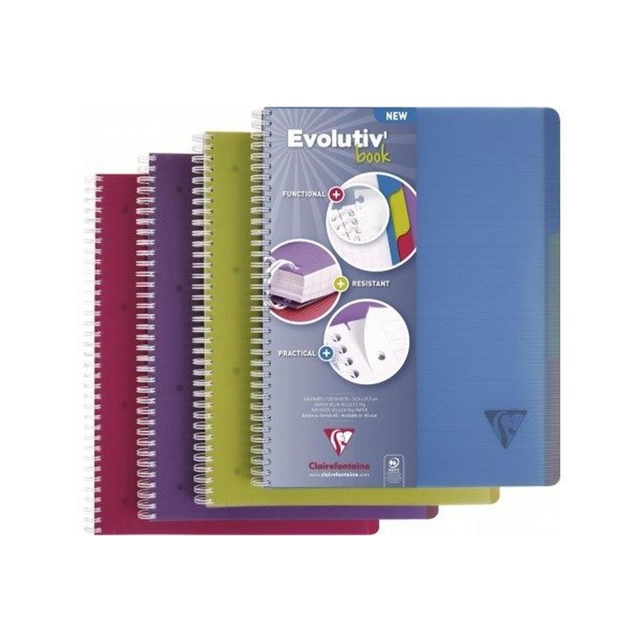 CLAIREFONTAINE LINICOLOR Heft A4+ 329156 L8+MC 120 Blatt