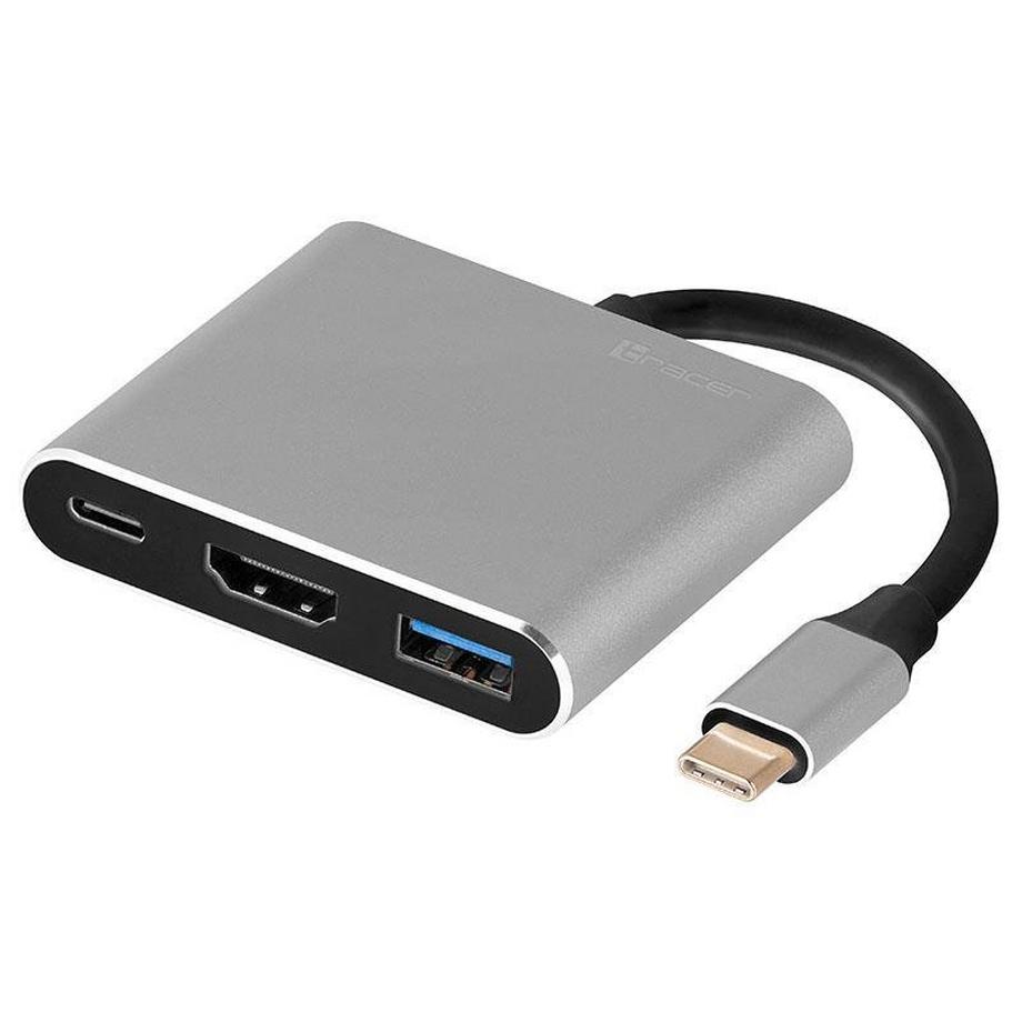 TRACER  Multi-adattatore per USB-C - 3 diverse porte 