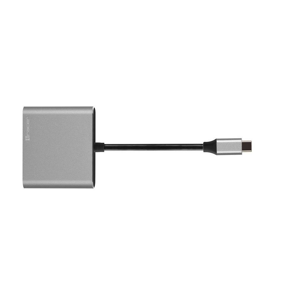 TRACER  Multi-adattatore per USB-C - 3 diverse porte 