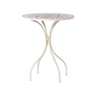 Beliani Table bistrot en Métal Rétro SPELLO  