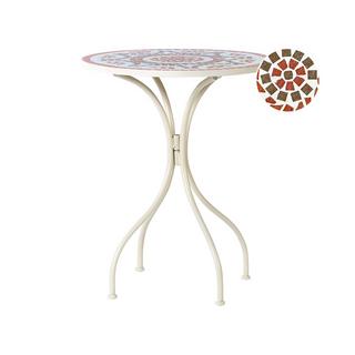 Beliani Table bistrot en Métal Rétro SPELLO  