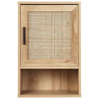 Beliani Bad-Wandschrank aus Faserplatte Boho ROSELL  