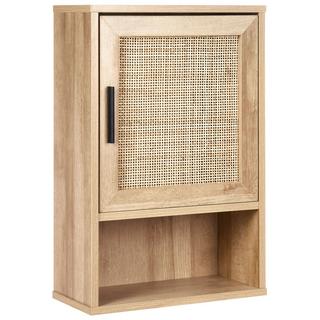 Beliani Bad-Wandschrank aus Faserplatte Boho ROSELL  