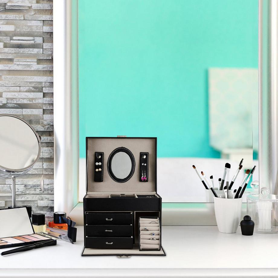 B2X  Boîte à bijoux avec miroir 