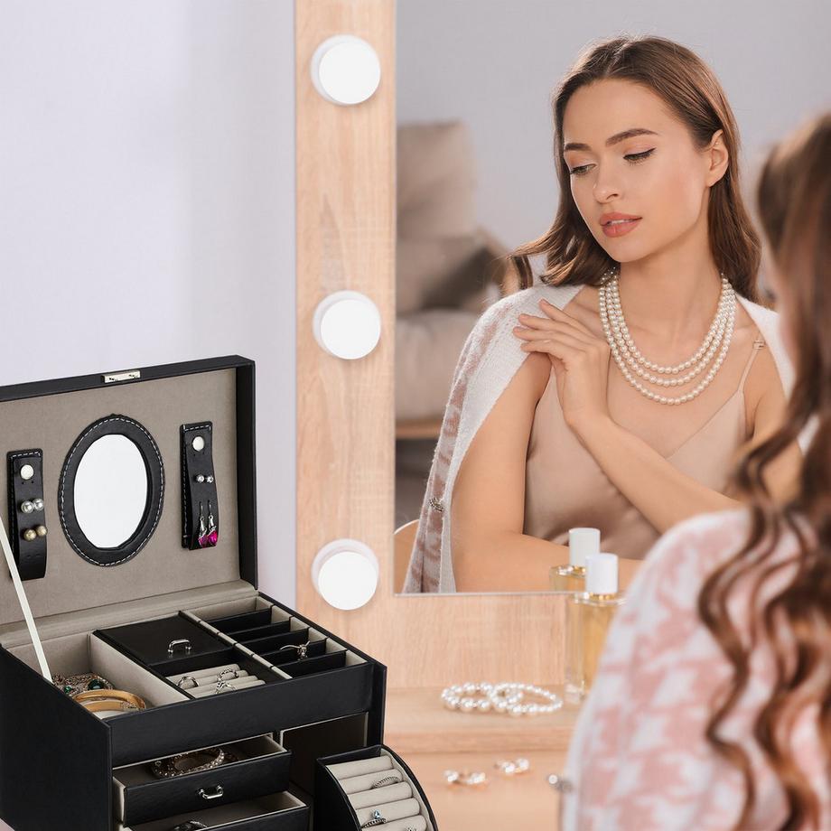 B2X  Boîte à bijoux avec miroir 