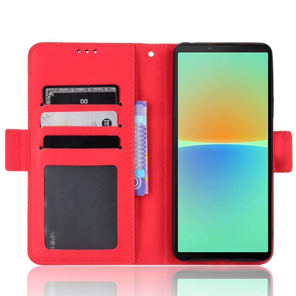 Cover-Discount  Sony Xperia 10 Iv - ÉTui Avec De Poches Pour Cartes 