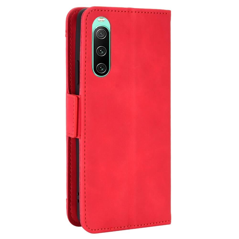 Cover-Discount  Sony Xperia 10 Iv - Custodia Con Slot Per Carte Di Credito 