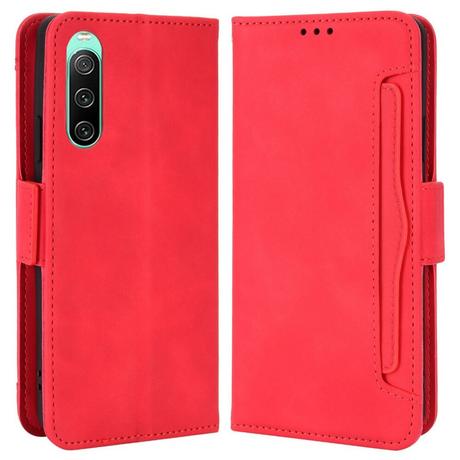 Cover-Discount  Sony Xperia 10 Iv - Custodia Con Slot Per Carte Di Credito 