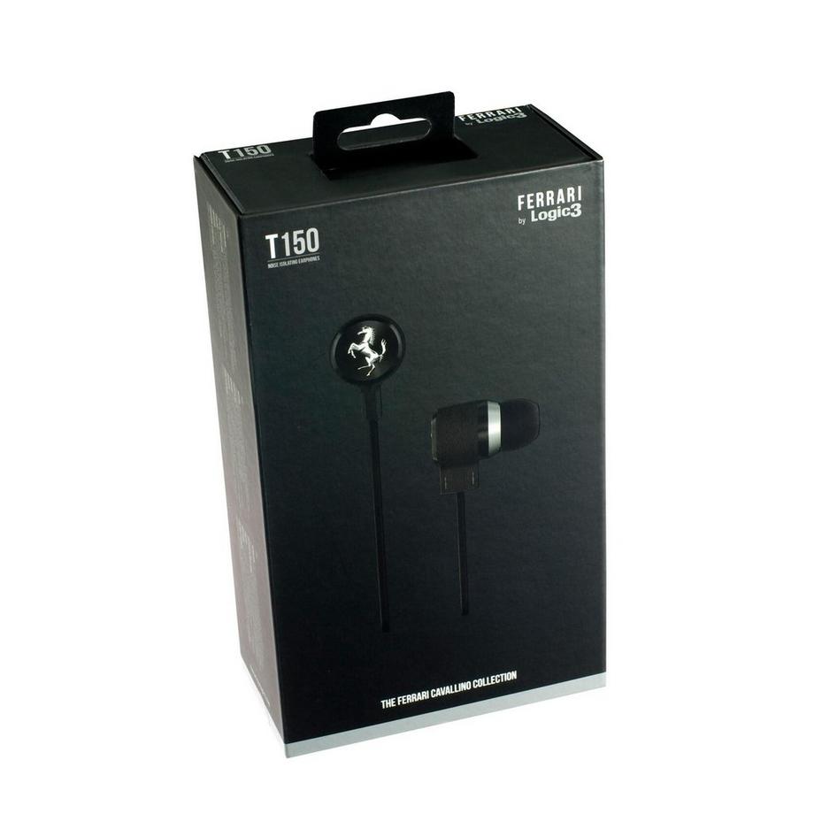 Ferrari by Logic3  Ferrari by Logic3 Cavallino T150 Casque Avec fil Ecouteurs Noir 